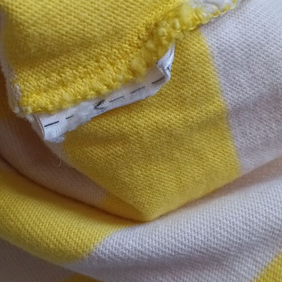 GAP Yellow and White Cotton Striped Short Sleeve Tee - Picture 3 of 6